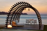 Beach Pavillon für romantische Stunden 