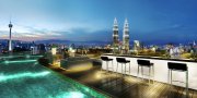 Gigantische Aussicht über Kuala Lumpur in der Sky Bar genießen