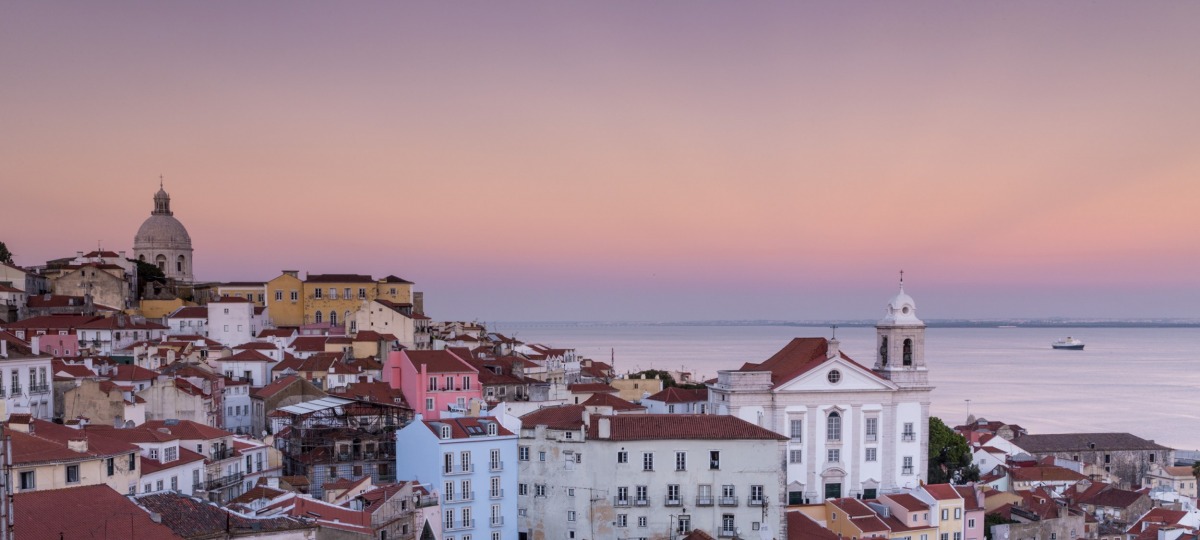 Herrlicher Ausblick auf Lissabon