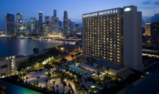 Willkommen im Mandarin Oriental  Singapur