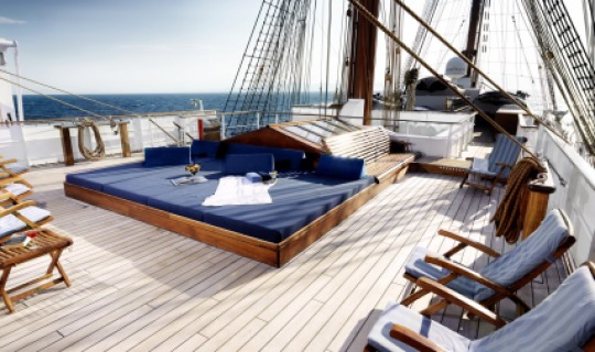 Genießen Sie die Ruhe an Deck Genießen Sie die Ruhe an Deck