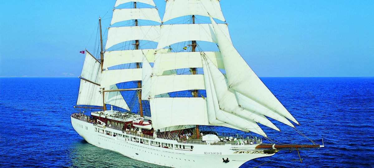 Herzlich Willkommen auf der Sea Cloud II