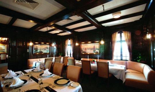 Das gemütliche Restaurant