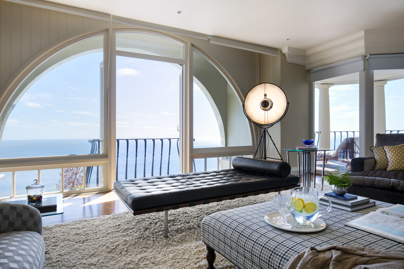 360 Grad Ausblick aus der Penthouse Suite