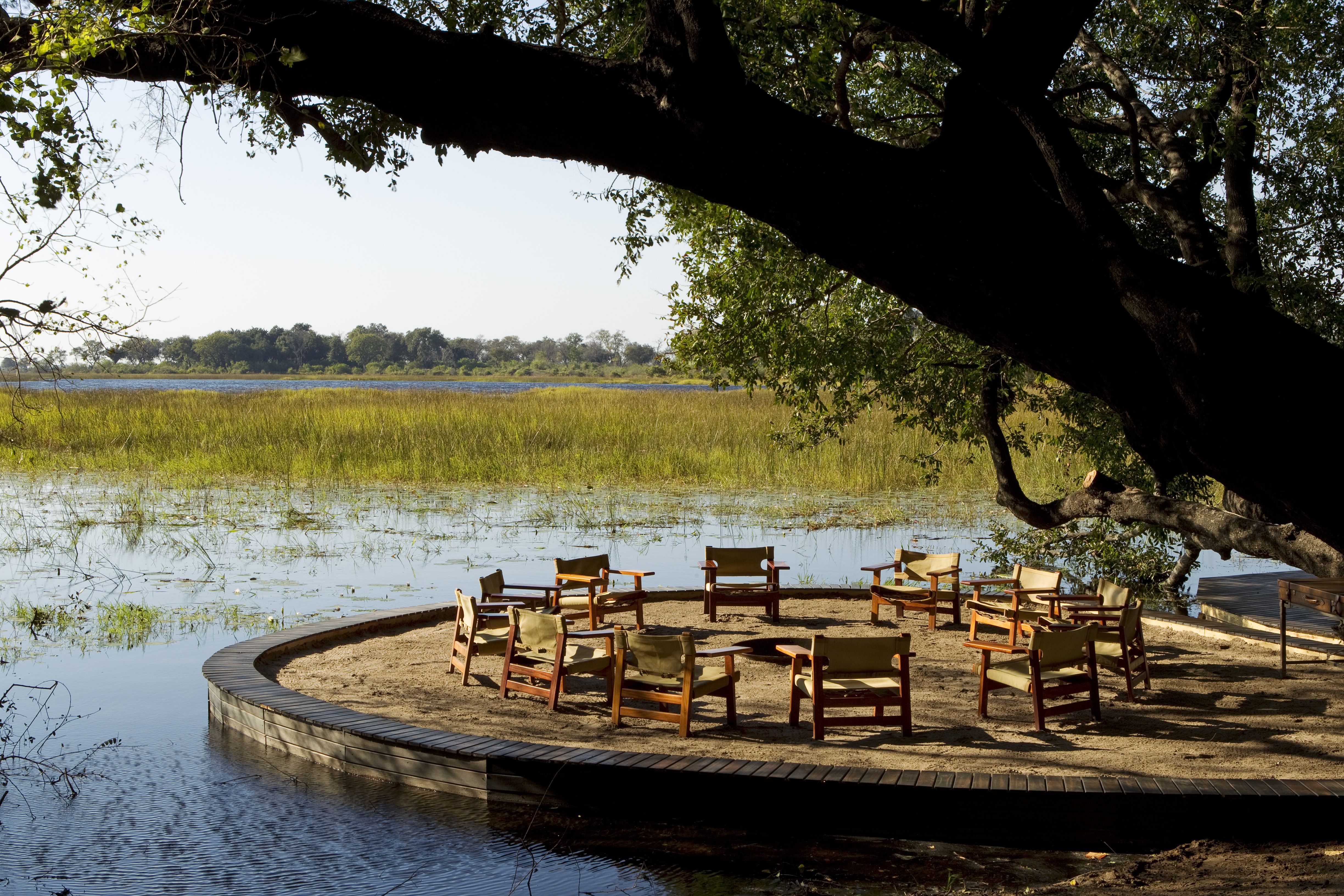 Umgeben von einer Lagune