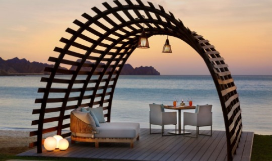 Beach Pavillon für romantische Stunden 