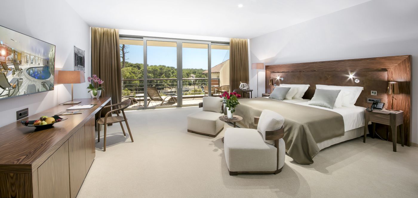 Entspannen Sie in der Suite