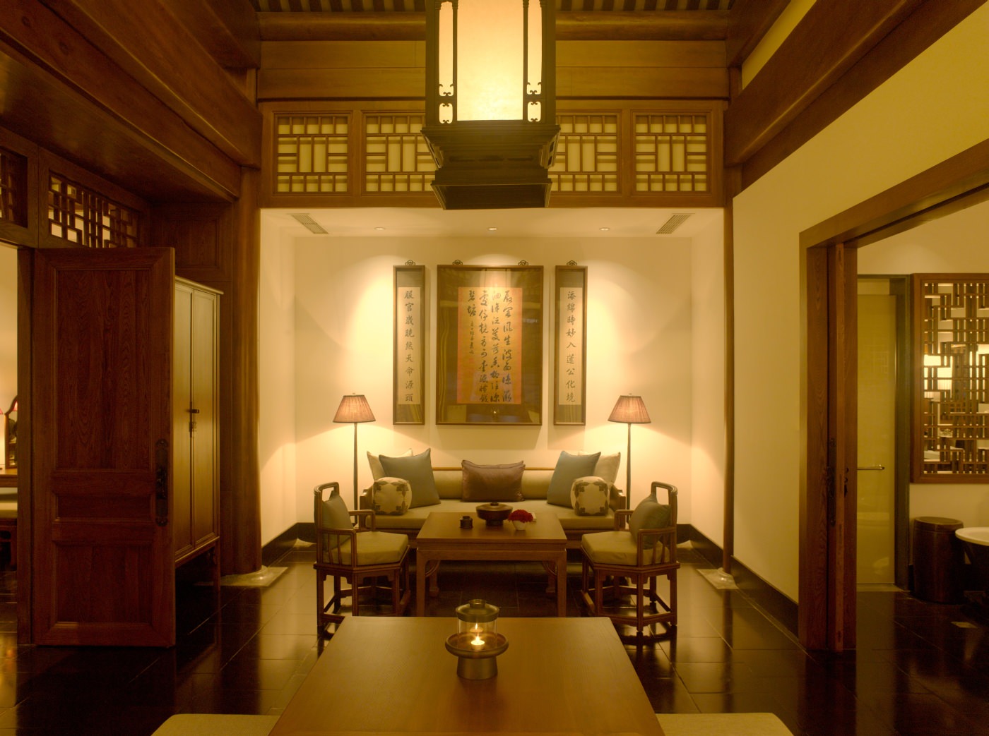 Chinesisches Flair der Suiten