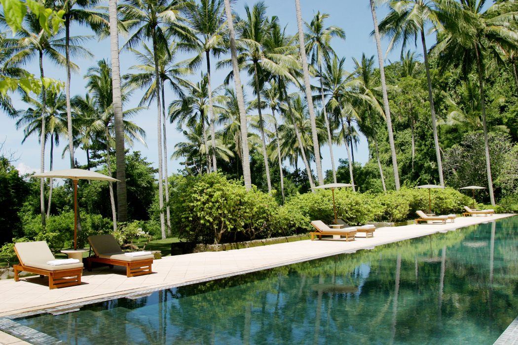 Wunderschöner Pool direkt am Strand