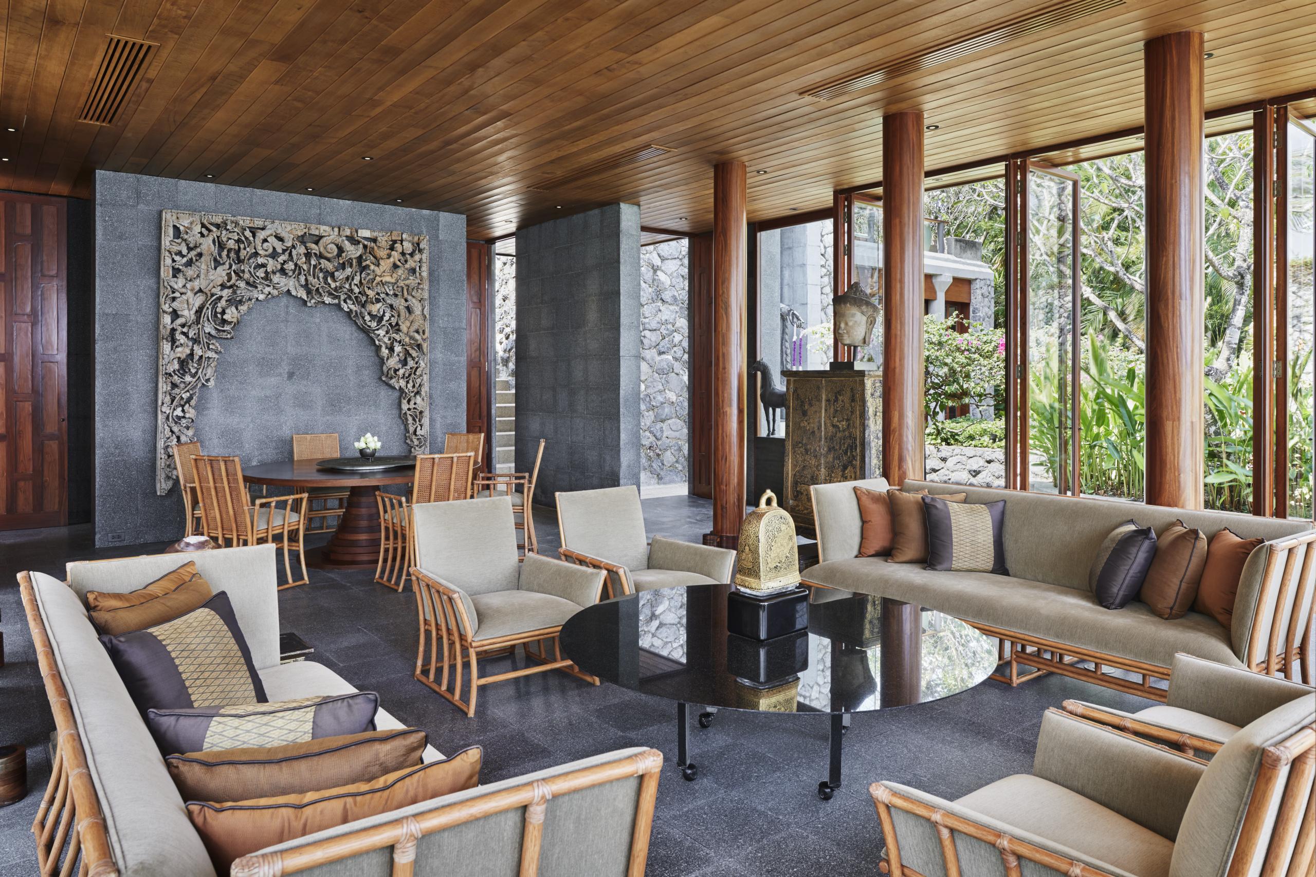 Die individuell eingerichteten Villen mit handverlesener Kunst und Antiquitäten