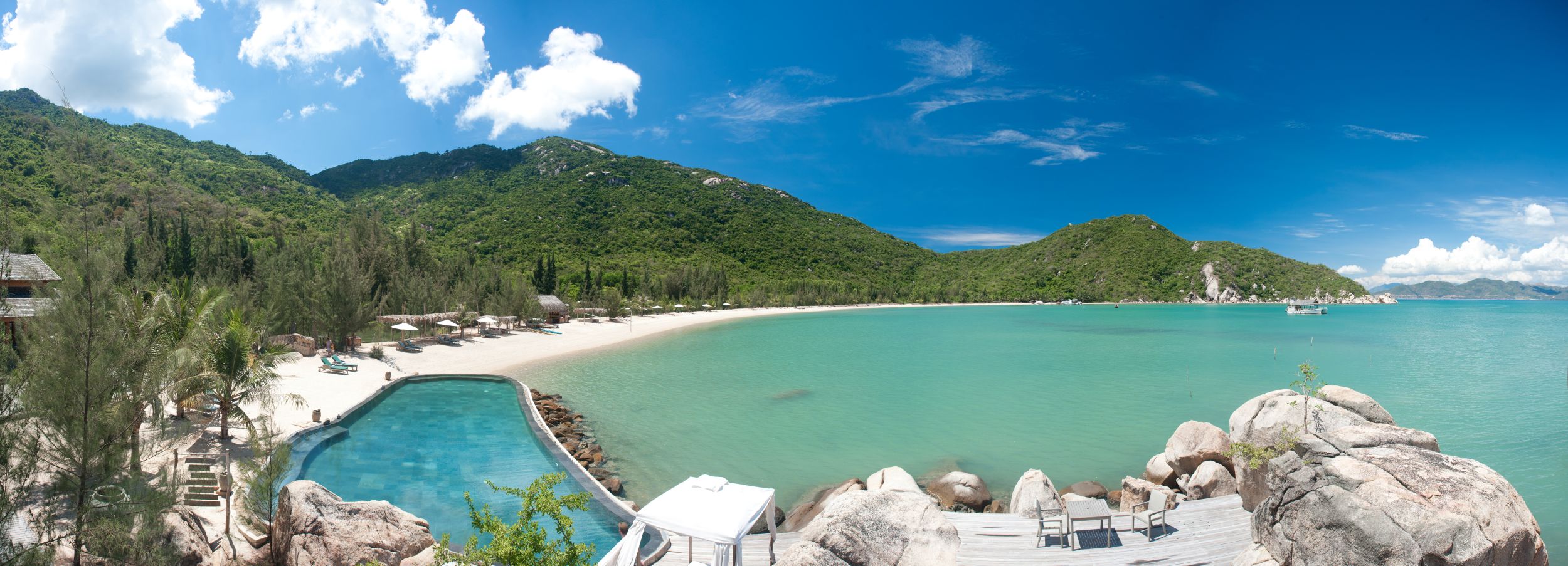 Genießen Sie die herrliche Bucht