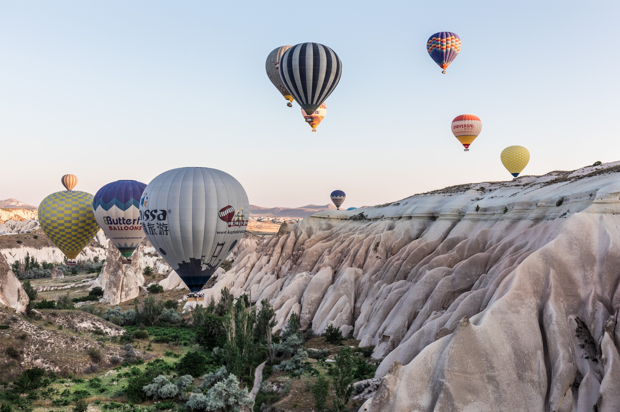 Machen Sie eine einzigartige Ballonfahrt über Kappadokien