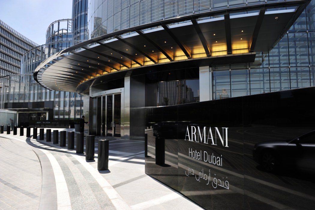Herzlich Willkommen im Armani Hotel Dubai