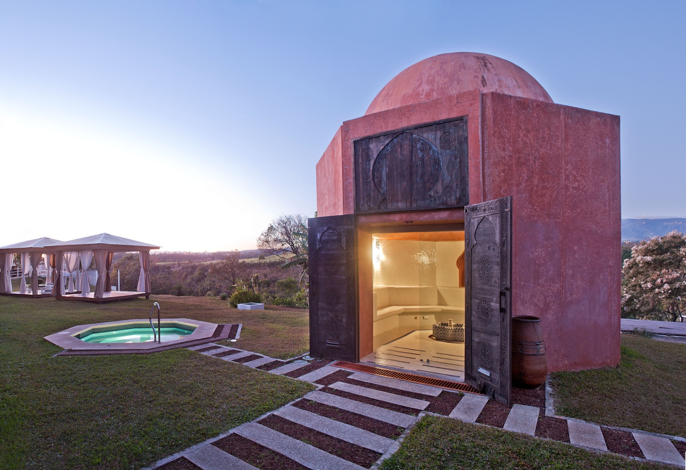 Entspannen Sie in einem der Wellnesstempel