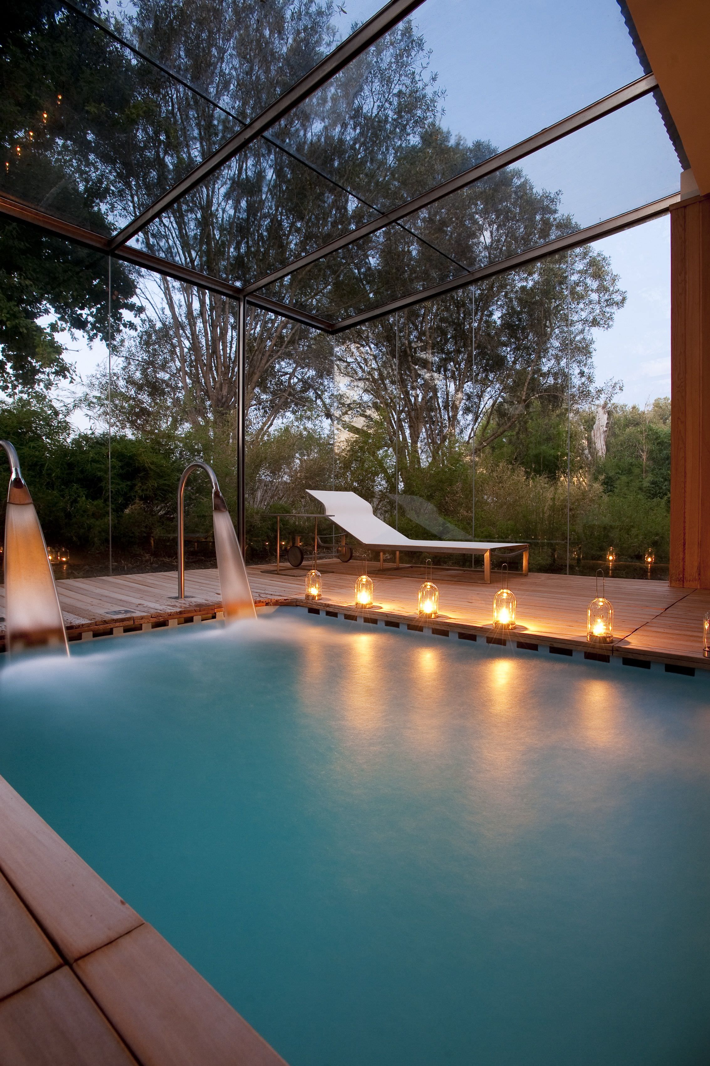 Entspannung bietet der Spa