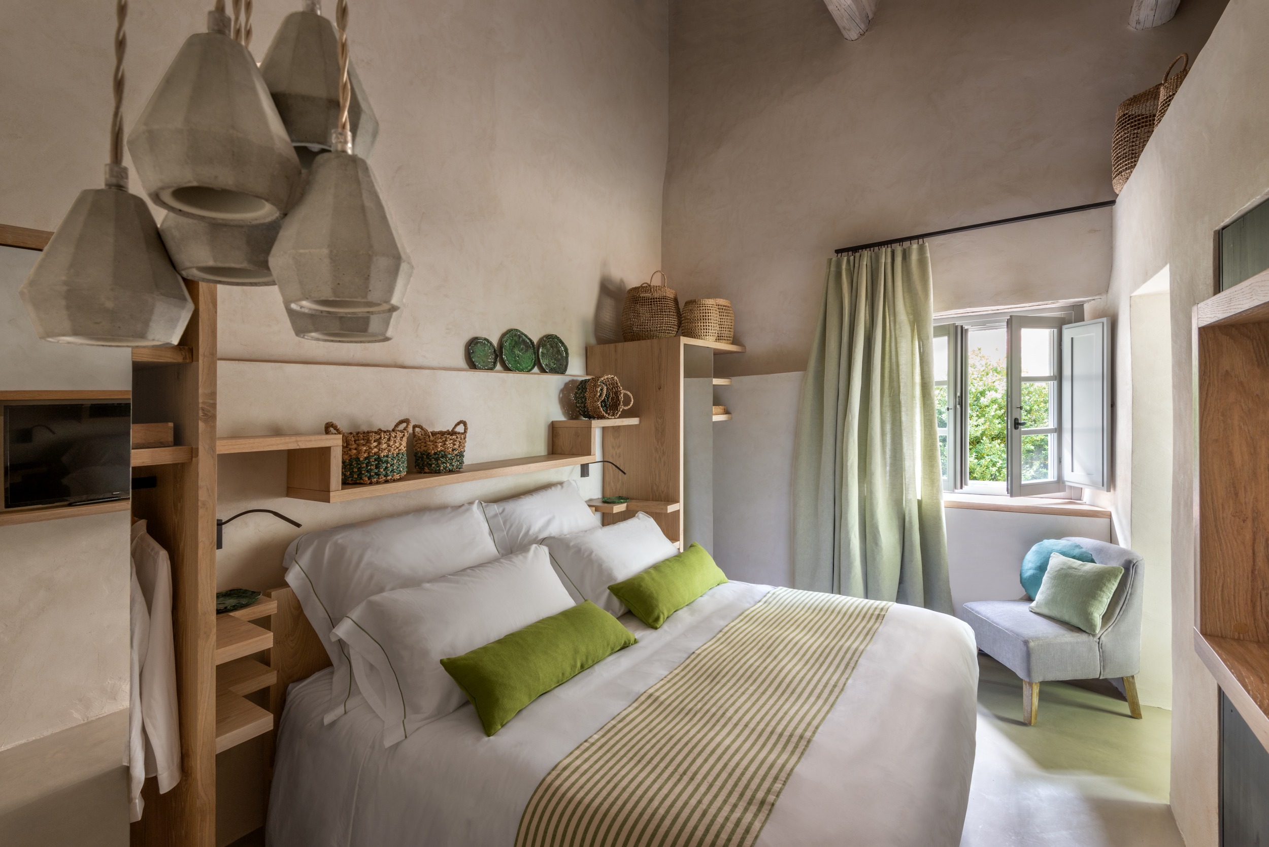 Moderene Elemente im Standard Zimmer