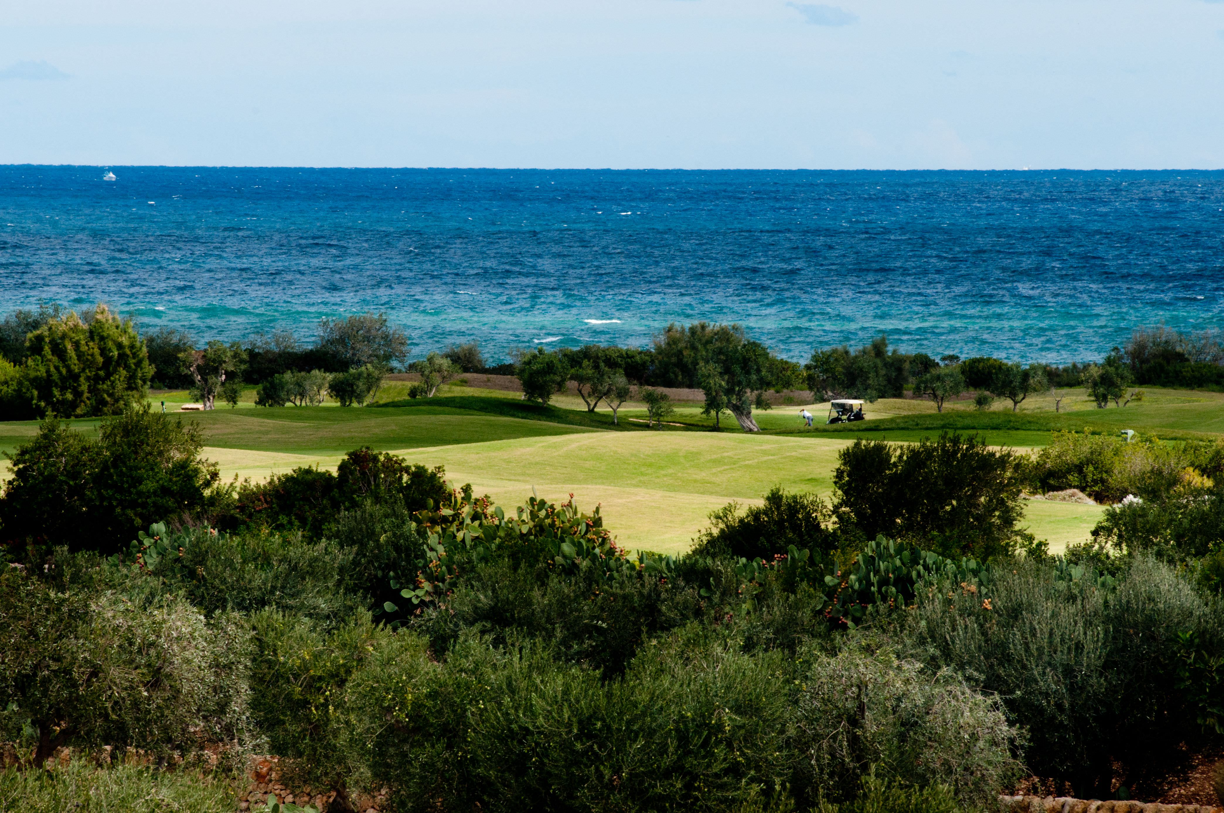 Wunderschöne Golf-Kulisse