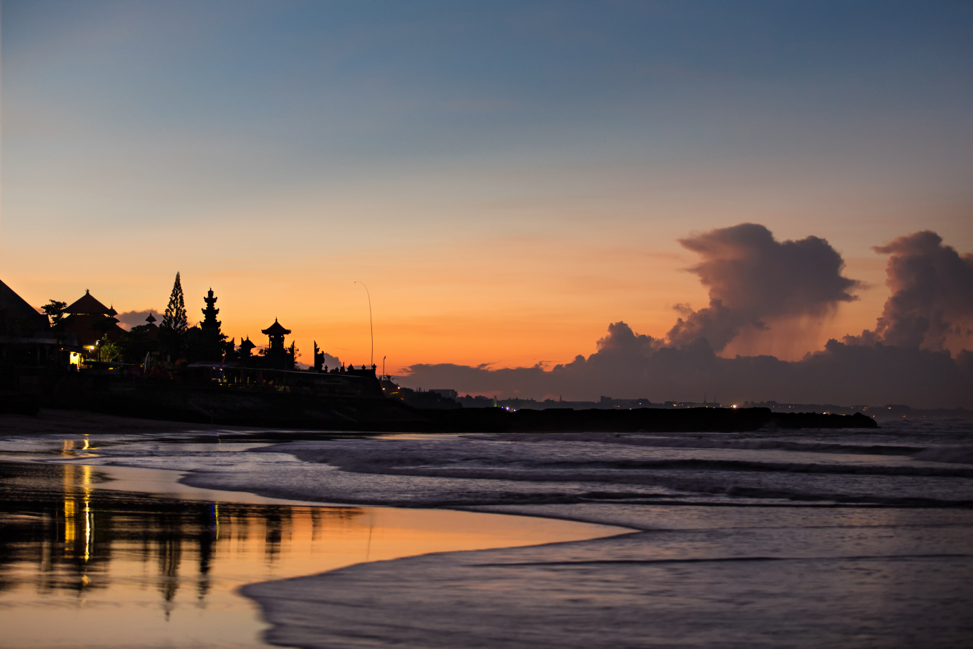 Besondere Stimmung am abendlichen Echo Beach