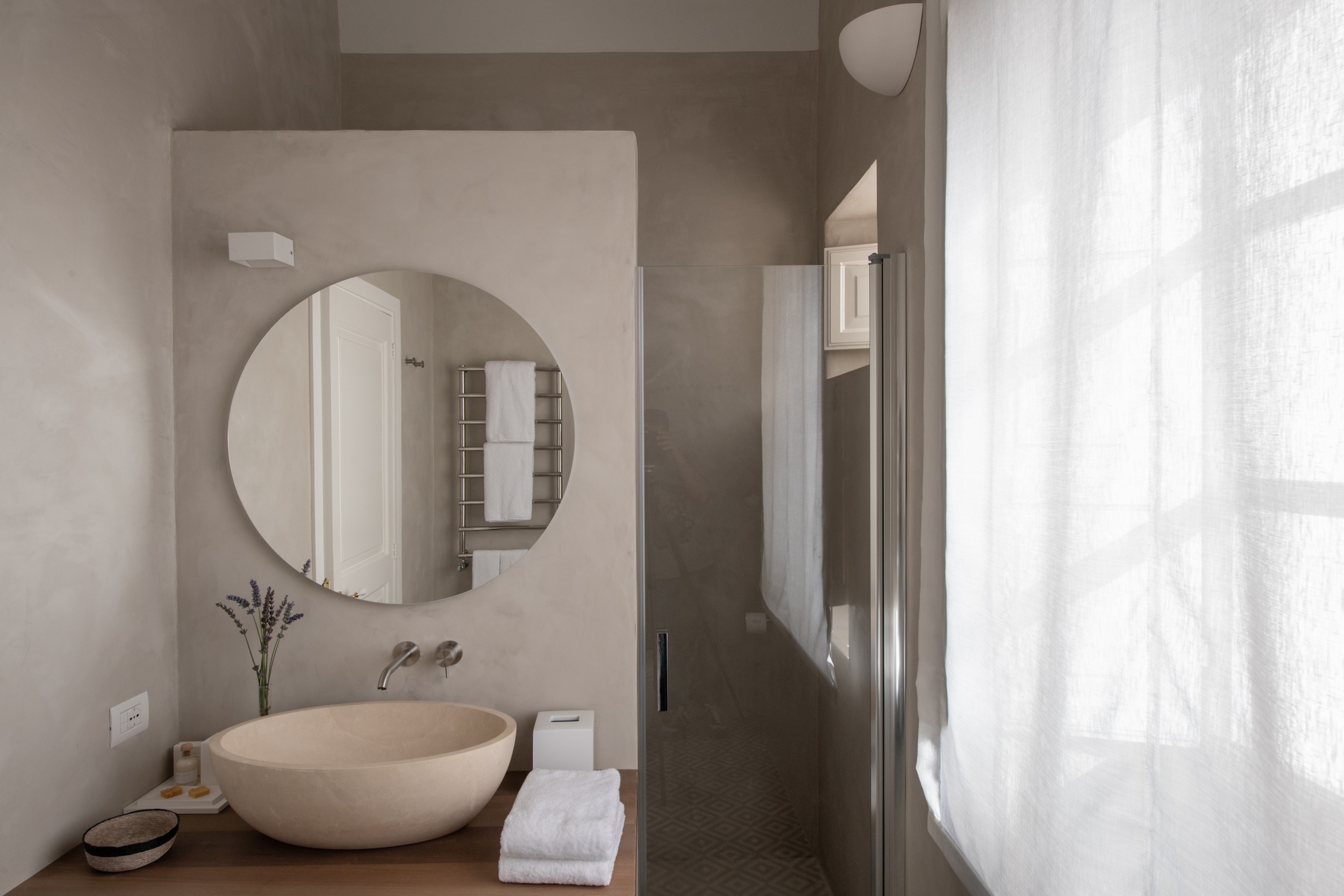 Das geschmackvolle Badezimmer