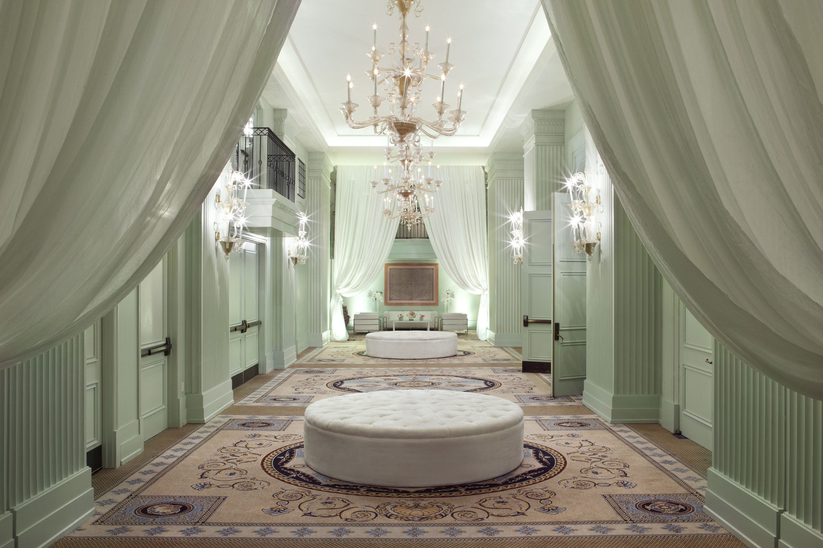 Ein Foyer wie in einem Schloss