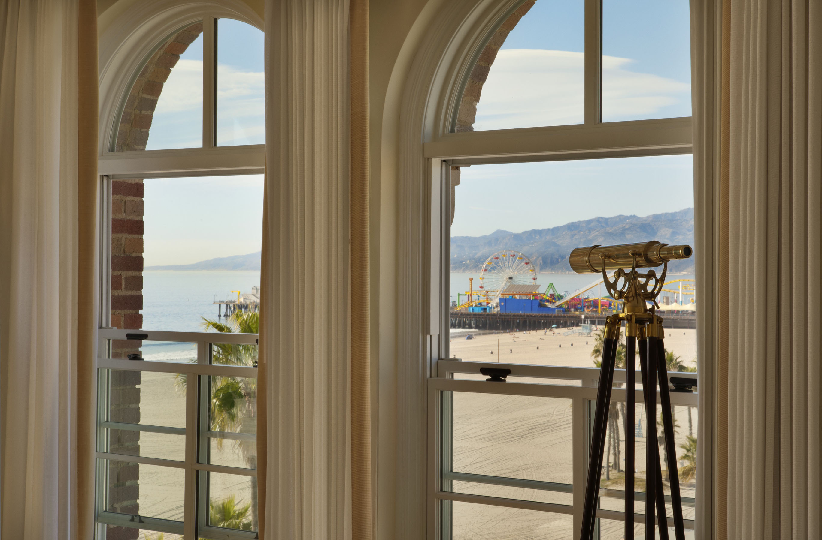 Den Santa Monica Pier immer im Blick