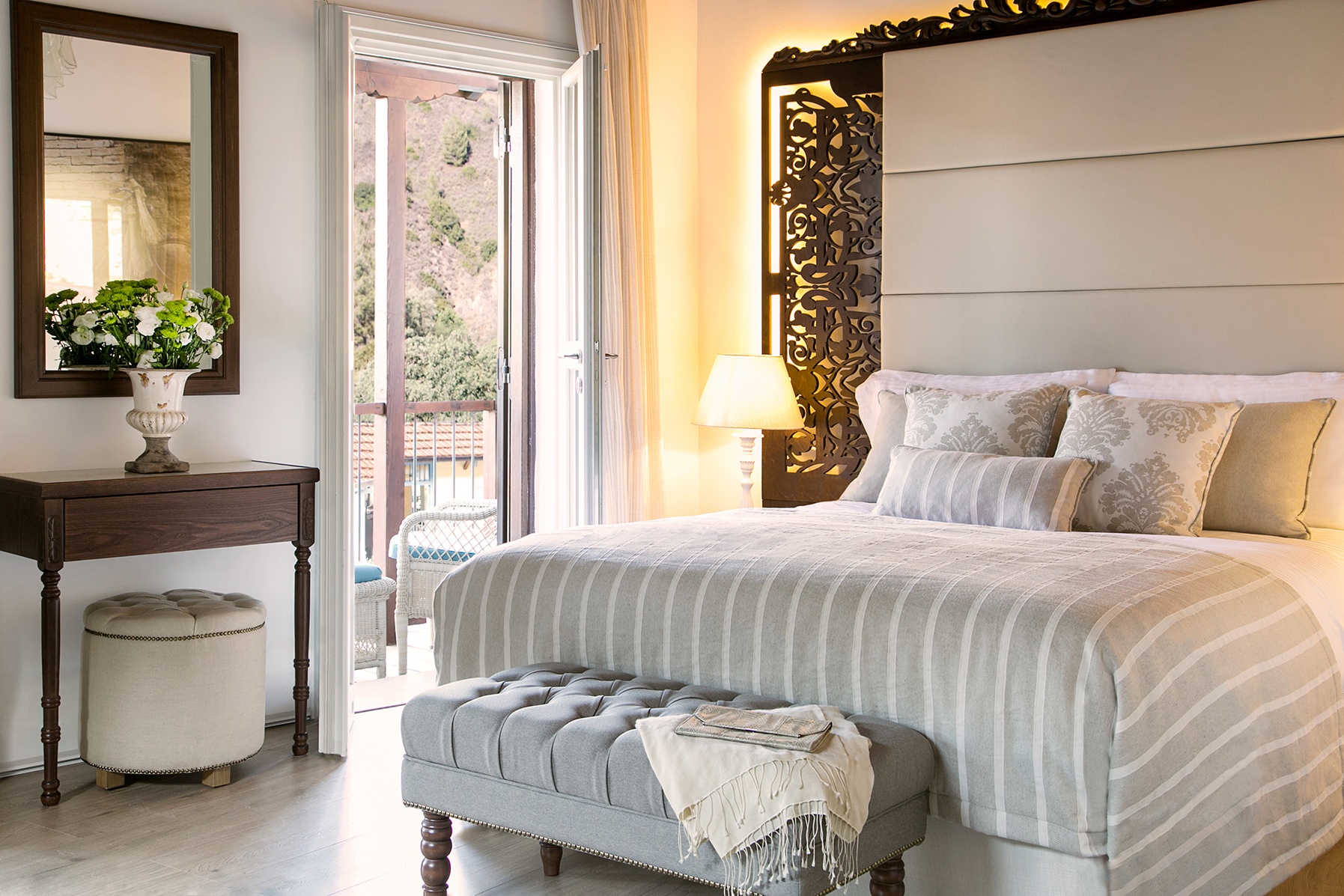 Traditionelle Einflüsse im Superior Zimmer