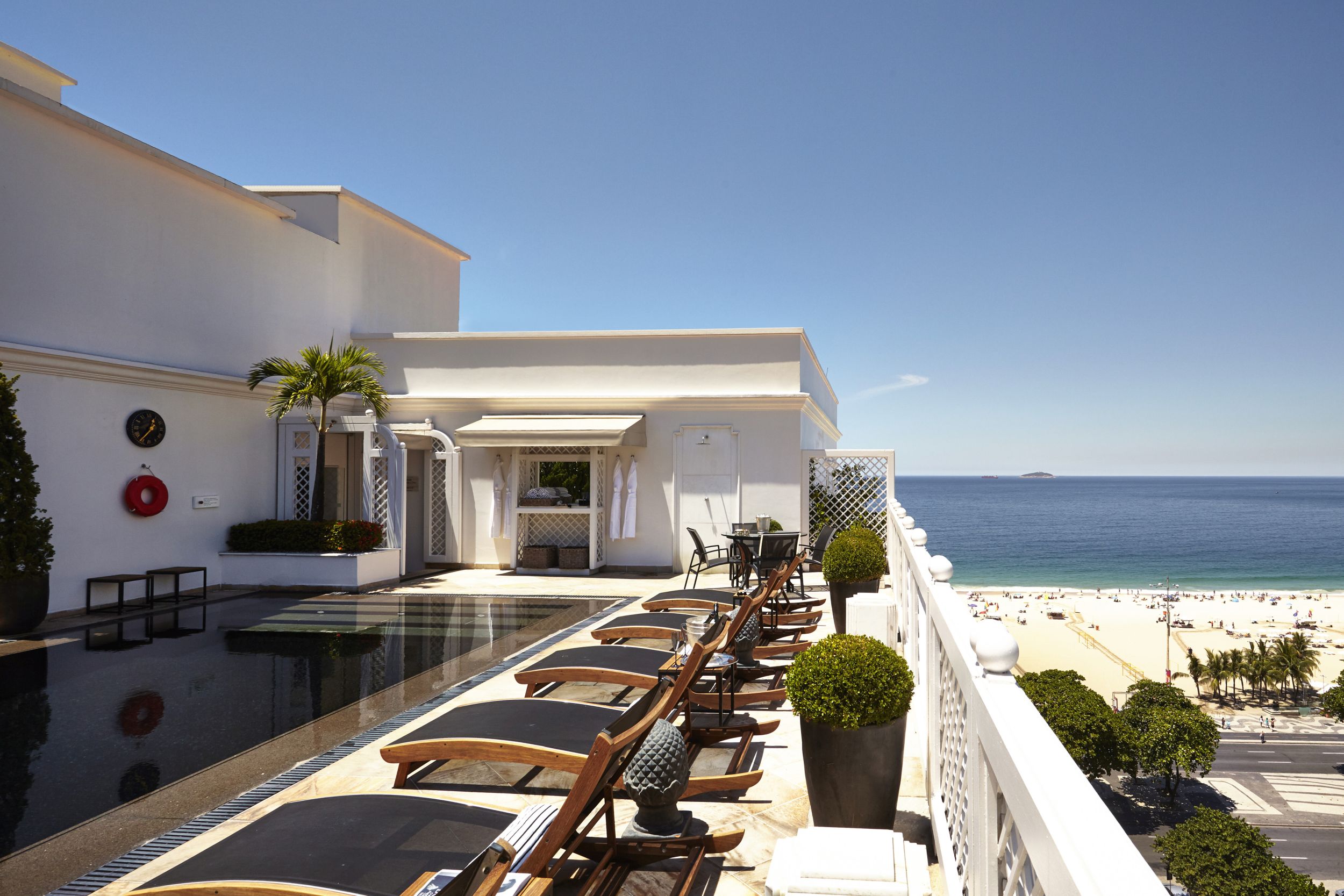 Ausblick auf die Copa Cabana