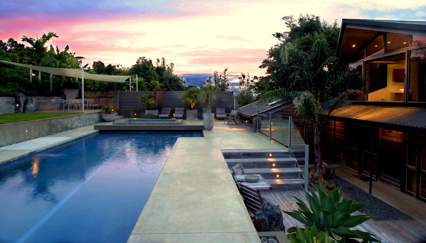 Genießen Sie die Abendstimmung