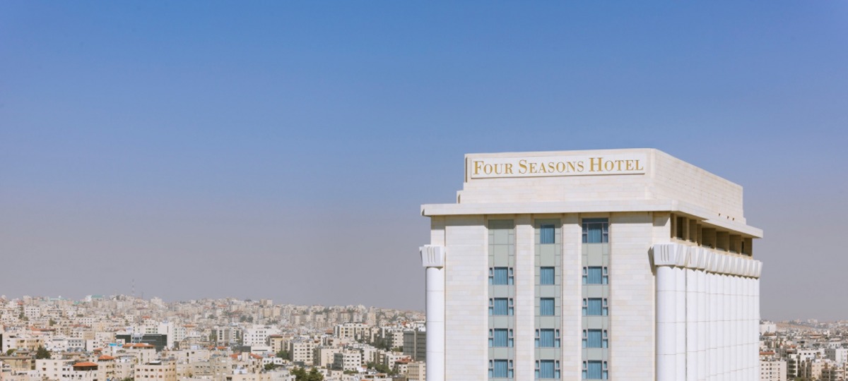 Willkommen im Four Seasons Amman