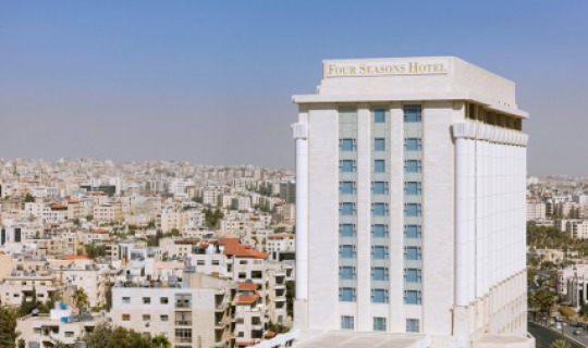 Willkommen im Four Seasons Amman