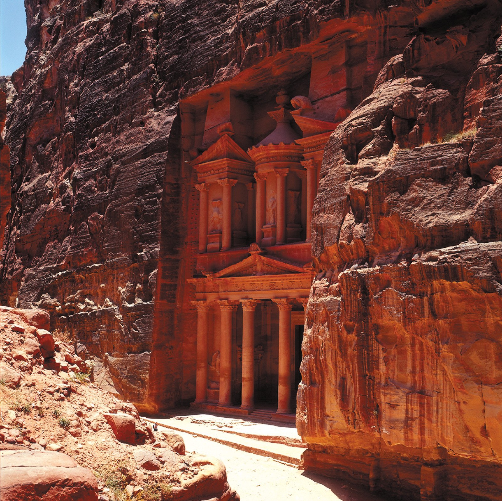 Besuchen Sie die ehrwürdige Stadt Petra