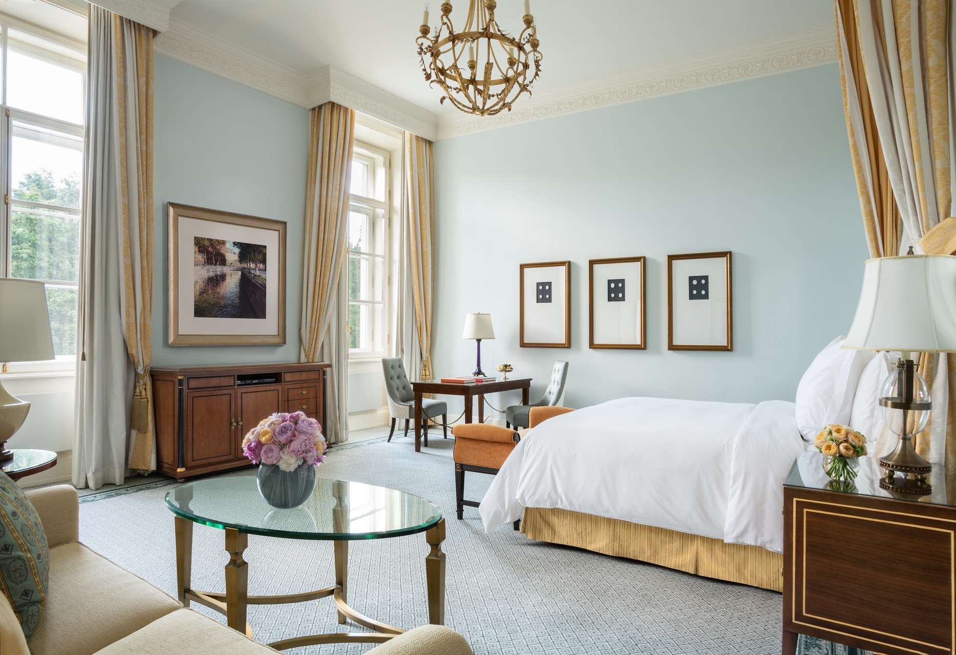 Helle Farben im Premier Room