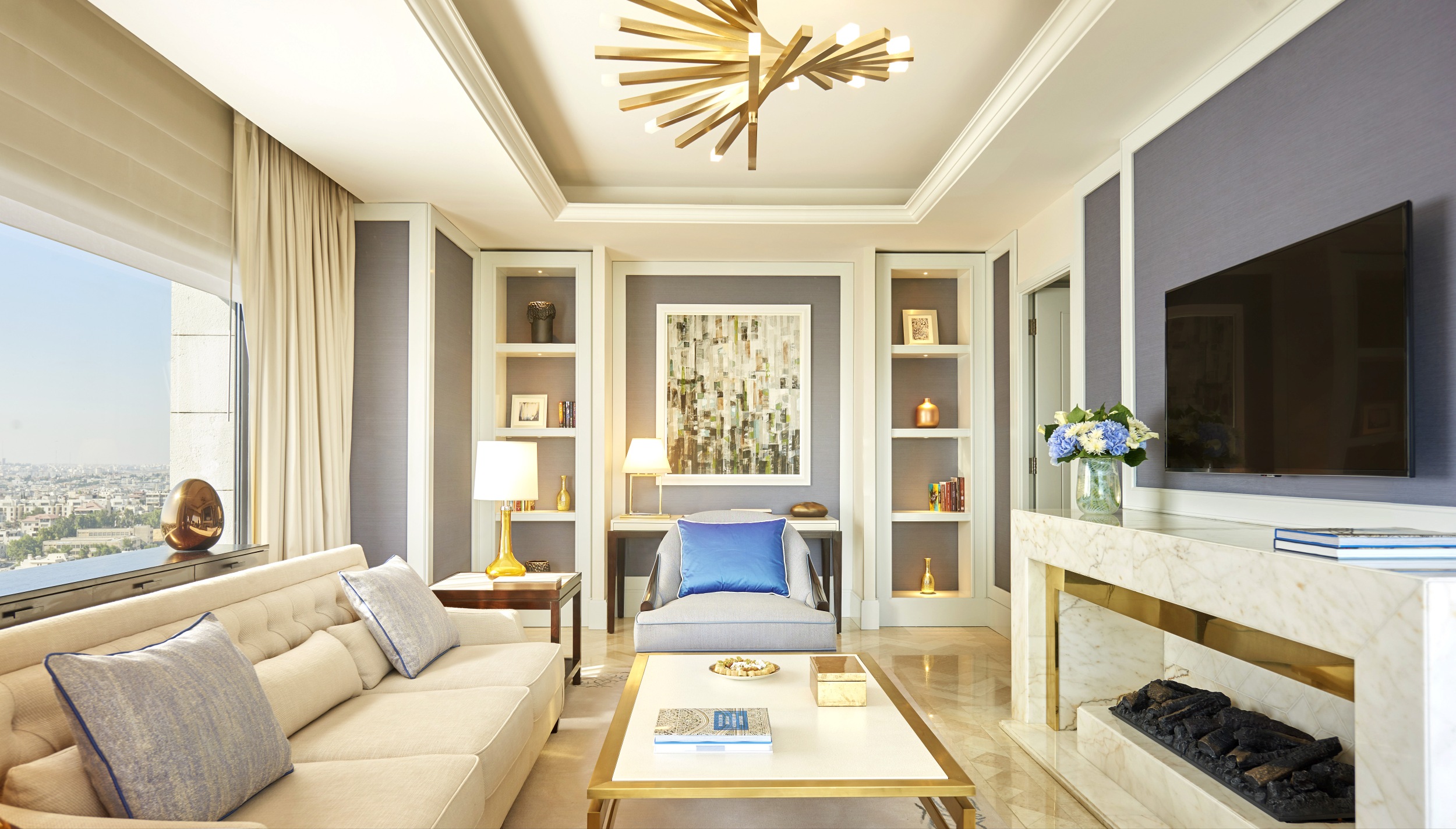 Der Wohnbereich in Ihrer Suite