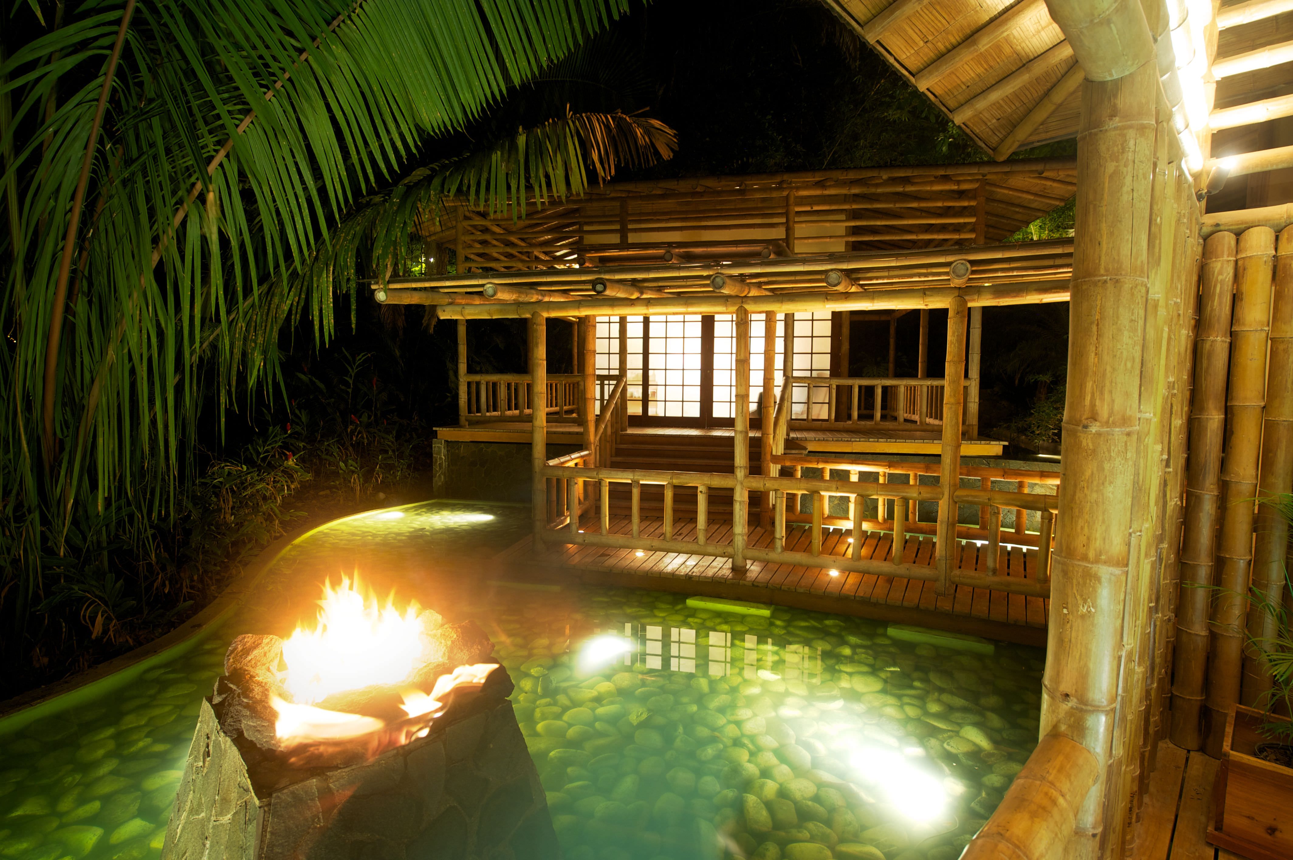 Abendstimmung im Dschungel