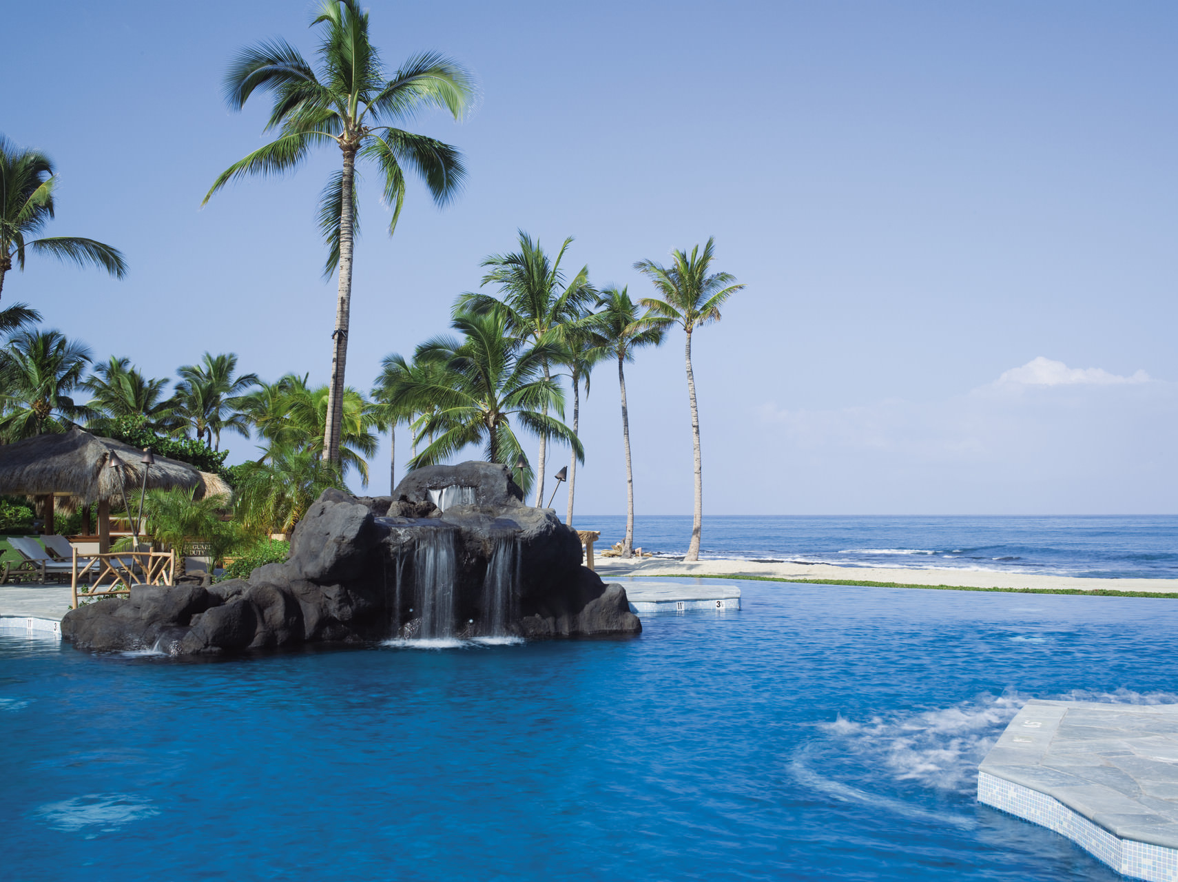 Pool oder Ozean-Sie haben die Wahl