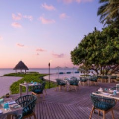 Romantische Abendstimmung - das sind die Malediven! 