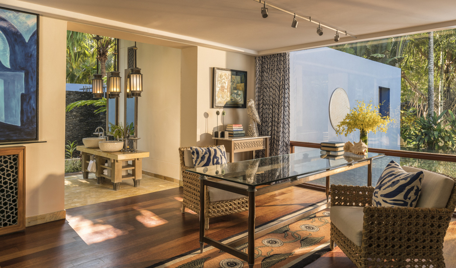 Die Räume erstrahlen in neuem Design