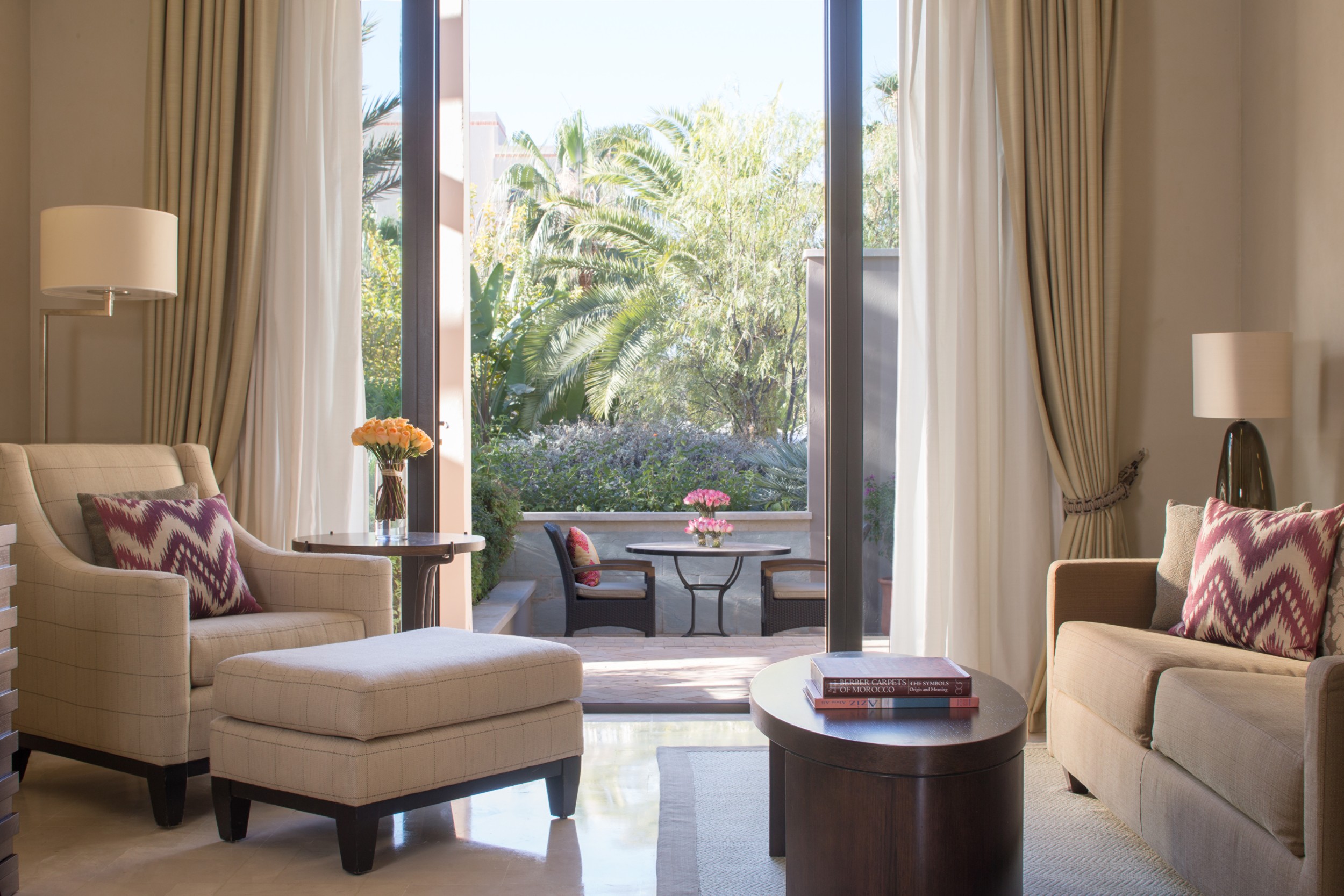 Farbakzente im Wohnbereich