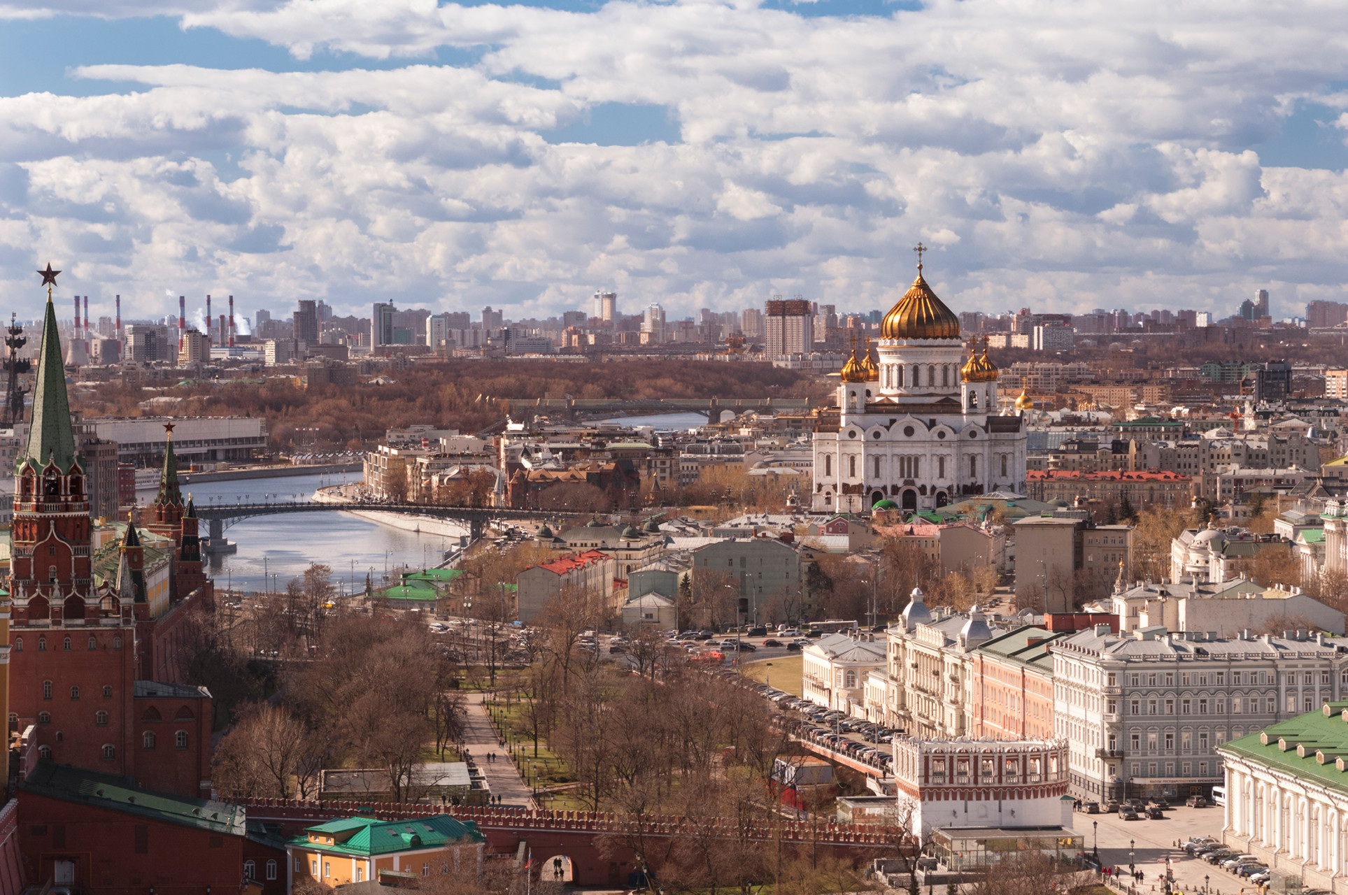 Ideale Lage um Moskau zu erkunden
