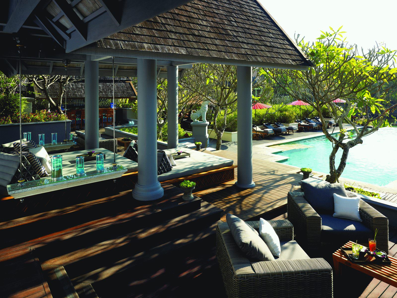 Asiatisch anmutendes Design