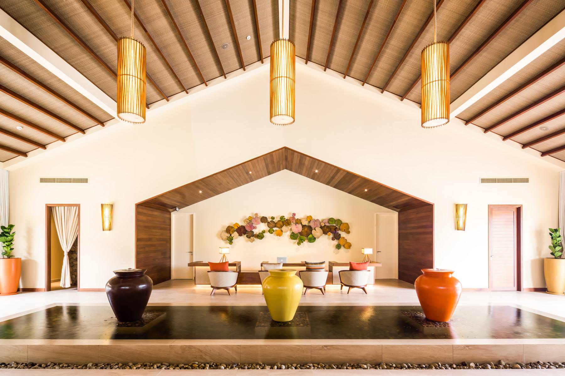 Luxuriöse Empfangshalle