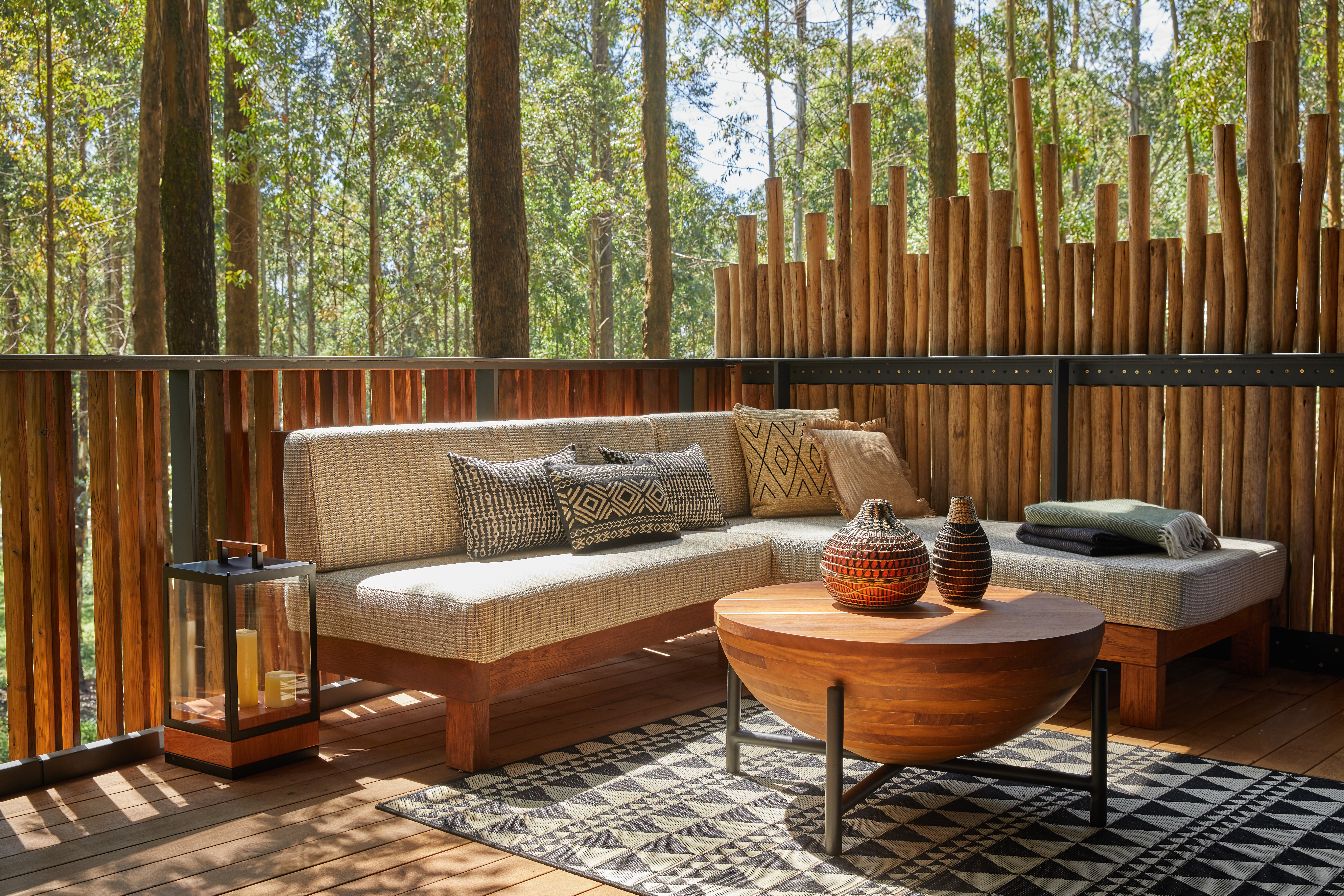 Machen Sie es sich auf Ihrer Terrasse gemütlich