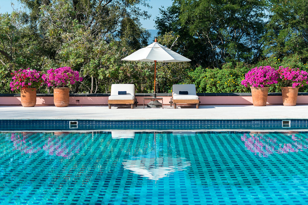 Entspannen  Sie am Pool 