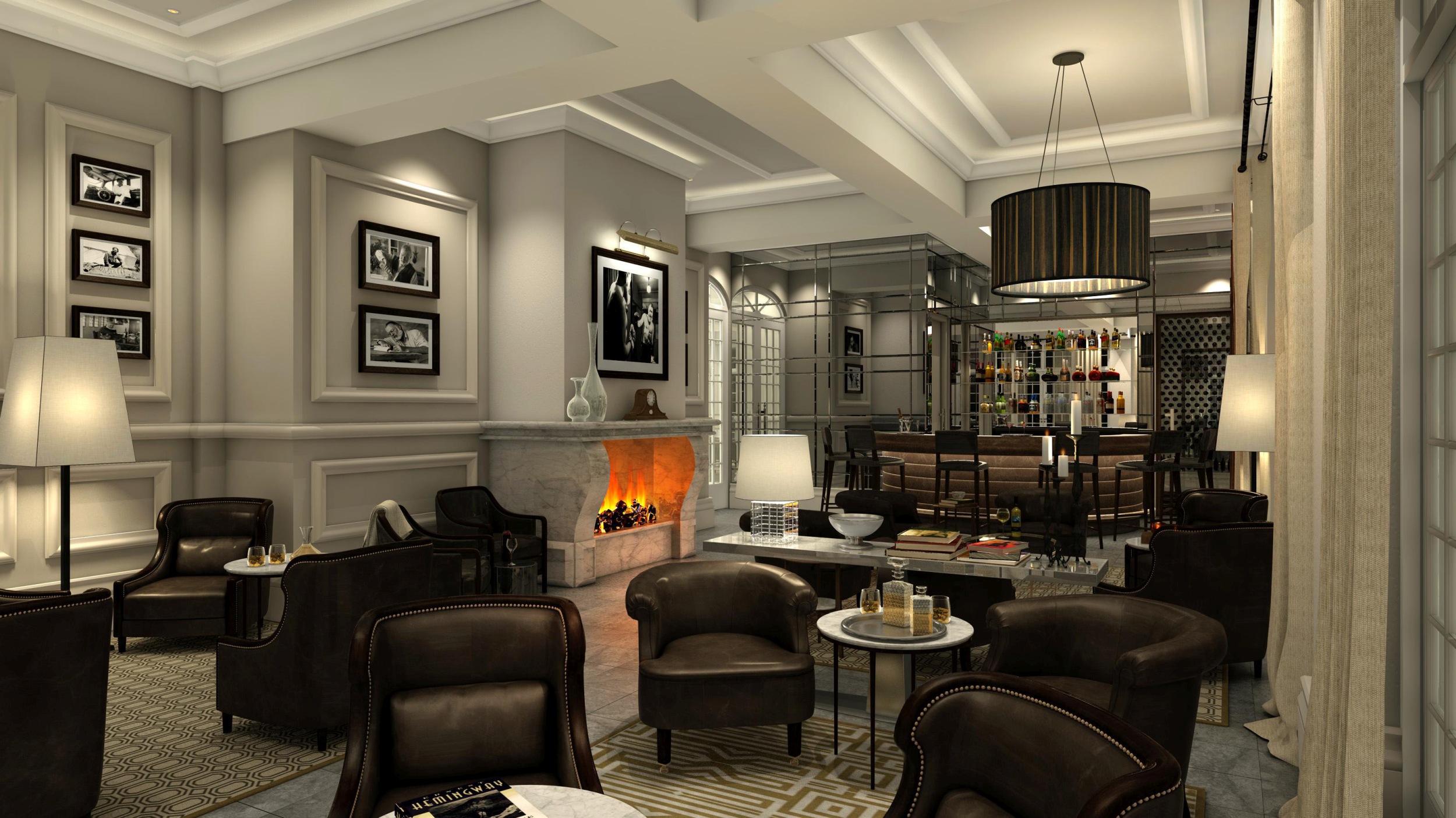 Genießen Sie einen Drink in der Bar