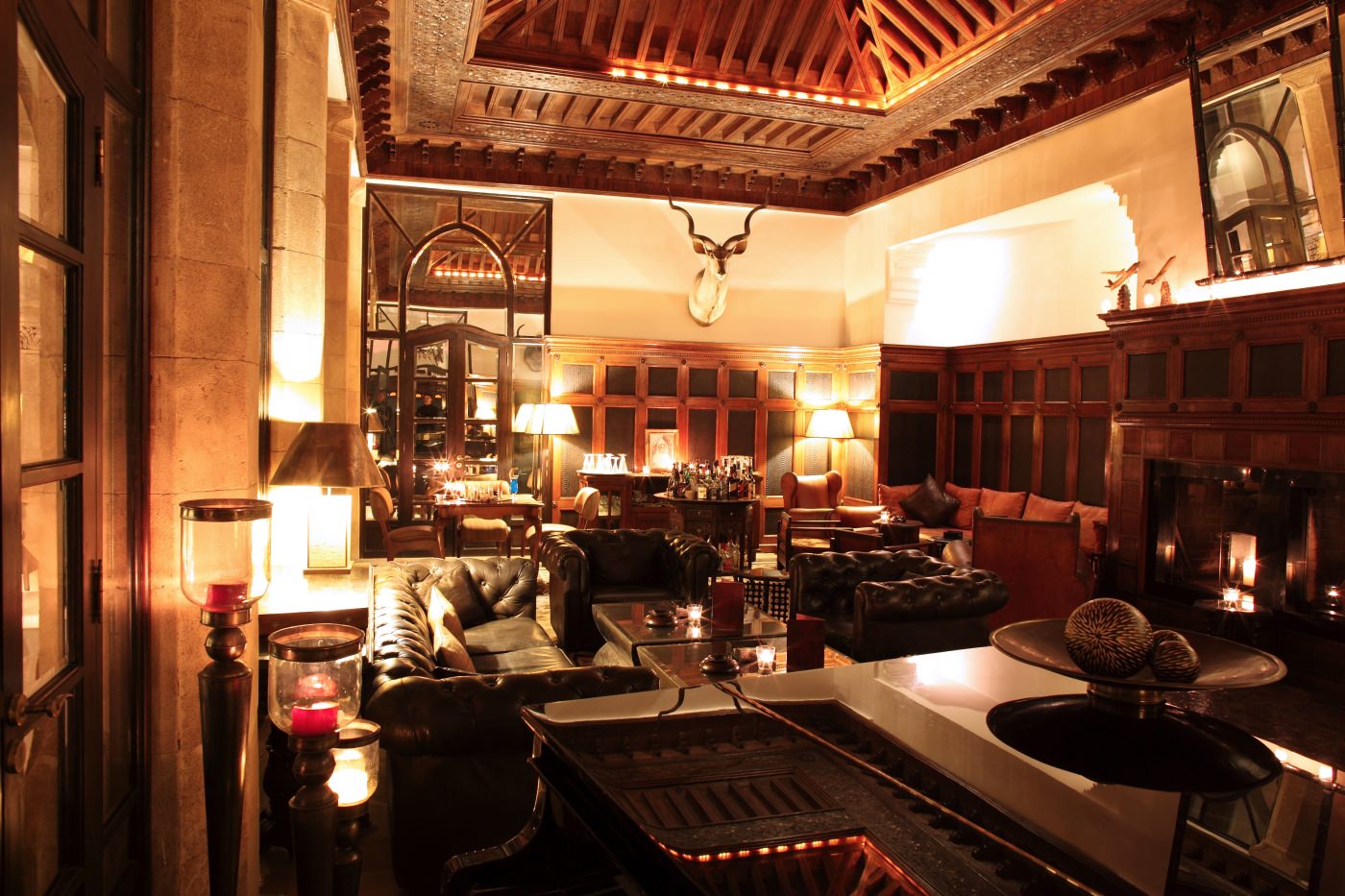 Gemütliches Interieur 