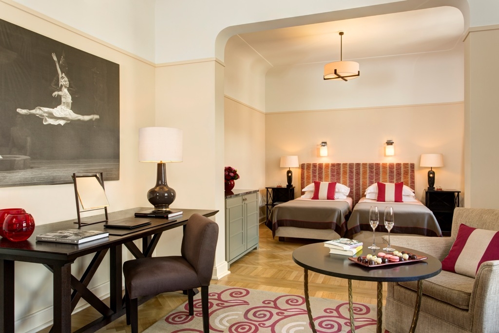 Künstlerische Details in der Junior Suite