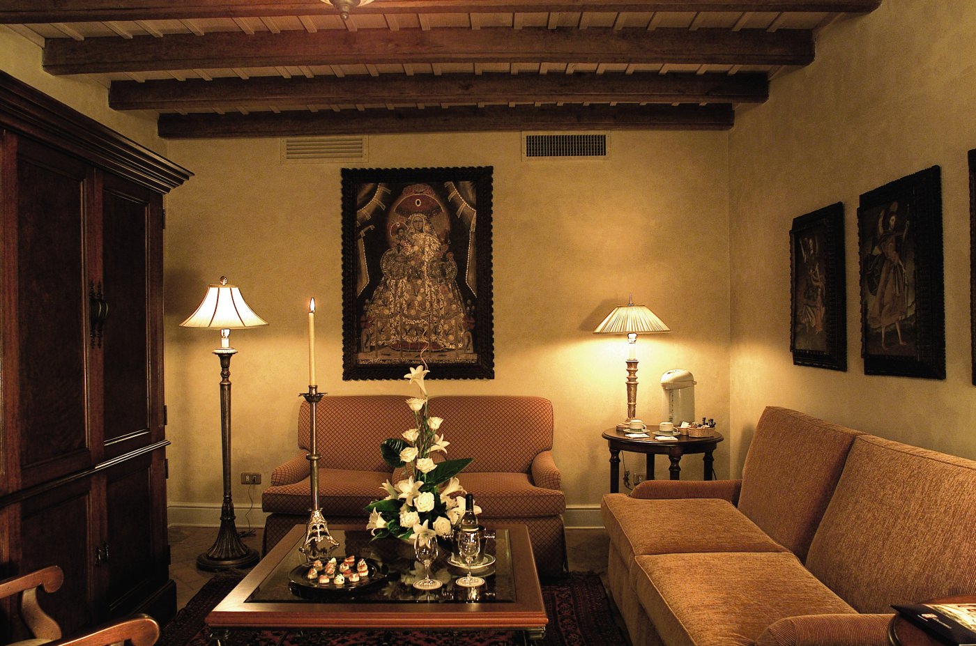 Gemütliche Ausstattung