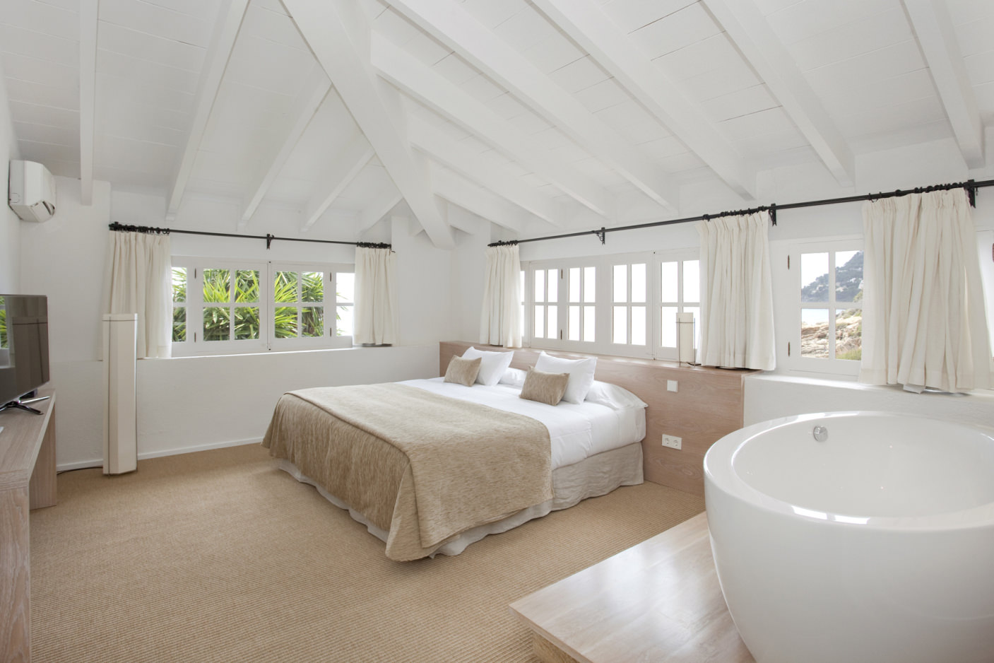 Helles Ambiente im Beach House