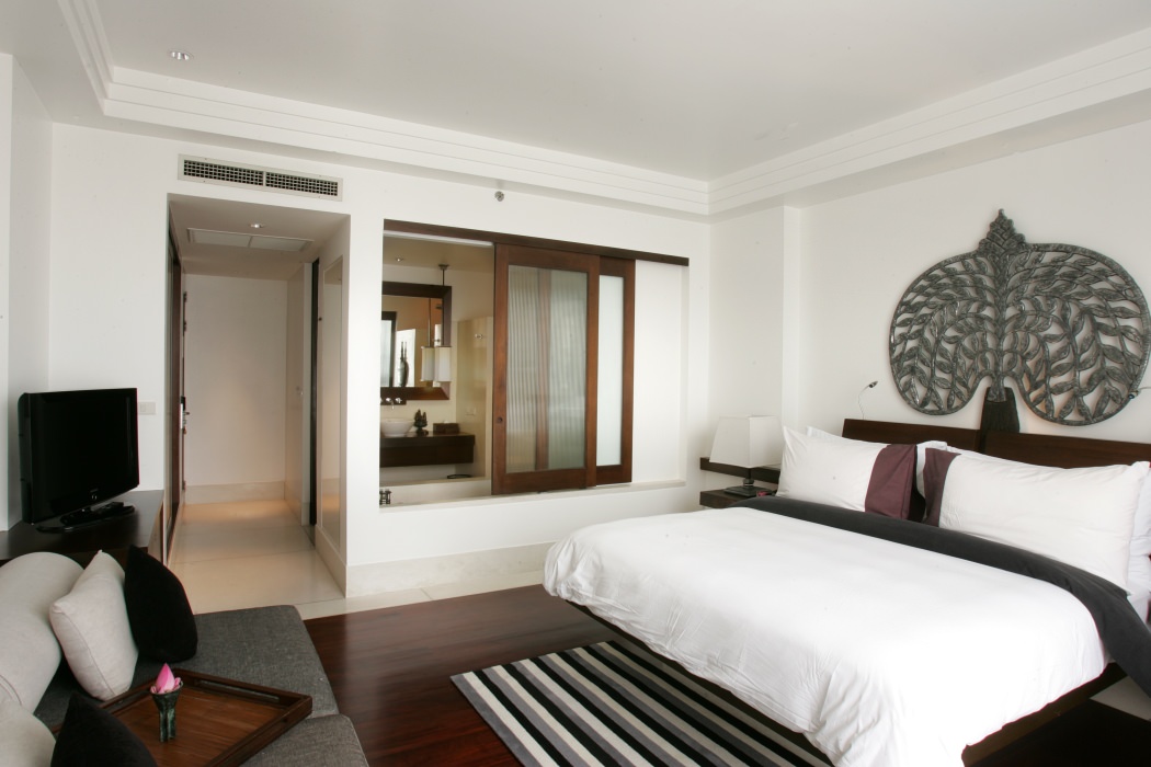 Modernes Design der Zimmer und Suiten