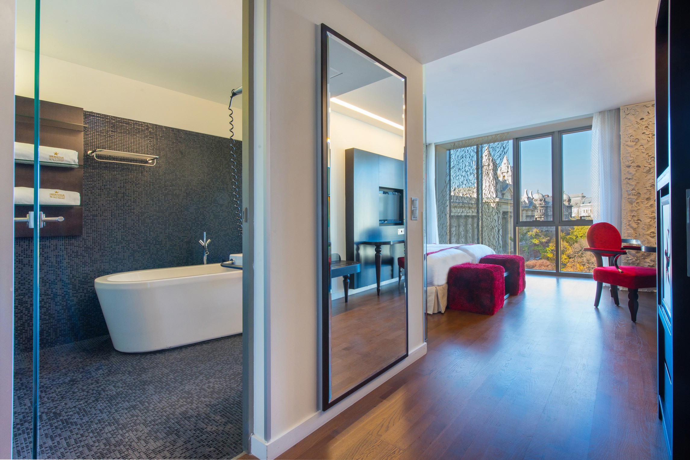 Auch das Badezimmer hat Stil